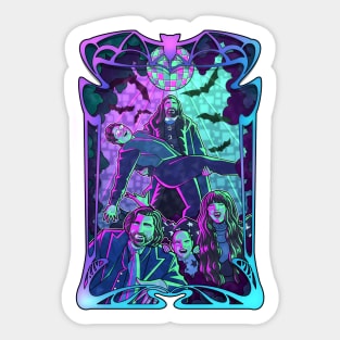 Disco Vampires Sticker